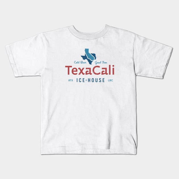 TexaCali Ice House Kids T-Shirt by Texx